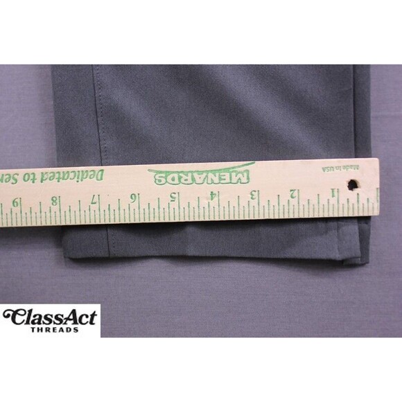 Nike Golf Pants Mens Gray Dri Fit Flat Front Stretch Tag Sz 34X32 (35X32) - Picture 6 of 11